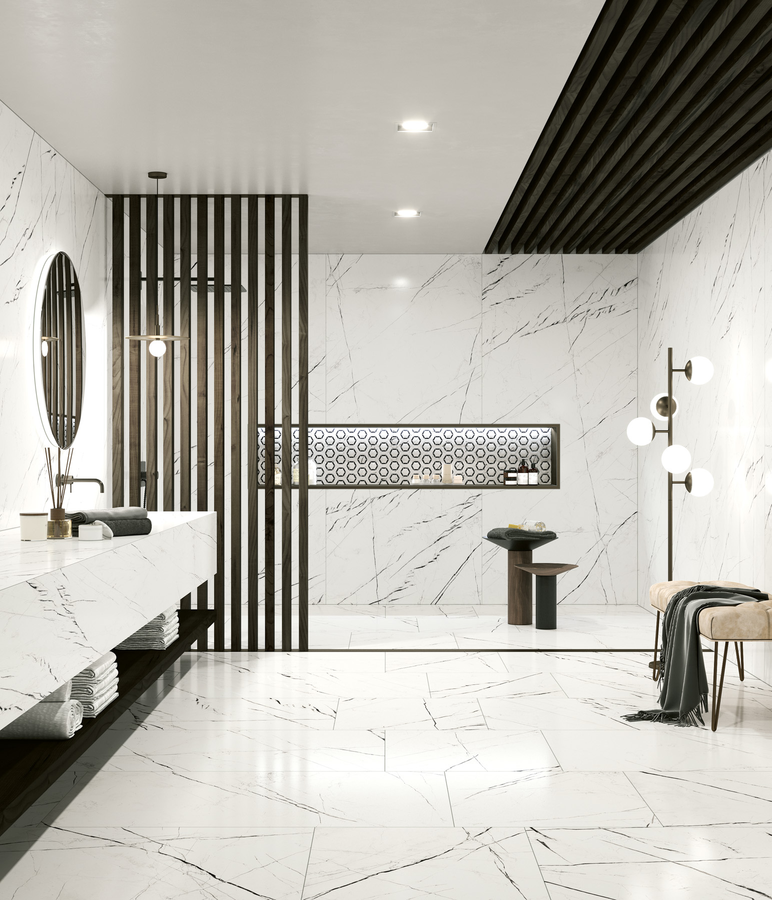 Marquina White dim.120x60x0,95cm